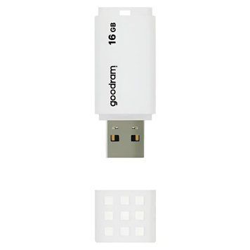 Флеш-накопичувач USB2.0 16GB Goodram UME2 White (UME2-0160W0R11) DC-287181 фото