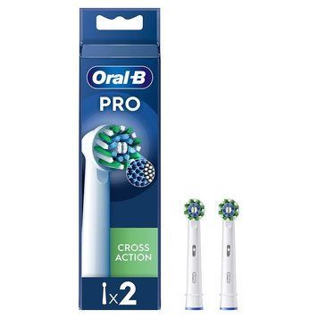 Насадка для зубної електрощітки Braun Oral-B Pro Cross Action EB50RX (2 шт.) DC-511840 фото