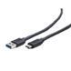 Кабель Cablexpert USB - USB Type-C V3.0 (M/M), 0.5 м, преміум, чорний (CCP-USB3-AMCM-0.5M) DC-304989 фото 2