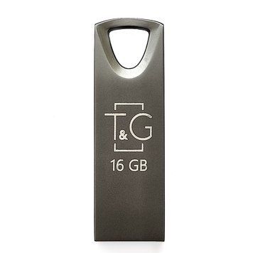 Флеш-накопичувач USB 16GB T&G 117 Metal Series Black (TG117BK-16G) DC-305909 фото