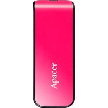Флеш-накопичувач USB 64GB Apacer AH334 Pink (AP64GAH334P-1) DC-256106 фото