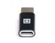Адаптер REAL-EL micro USB - USB Type-C (F/M), Black (EL123500018) DC-449232 фото 4