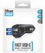 Автомобільний зарядний пристрій Trust Urban USB-C&USB (USB-Ax2.4A, USB-Cx3.0A) Black (21588) DC-185310 фото 3