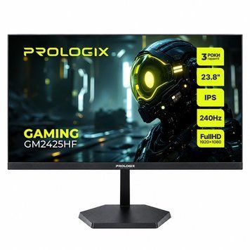 Монітор Prologix Gaming 23.8" GM2425HF IPS Black 240Hz DC-608338 фото